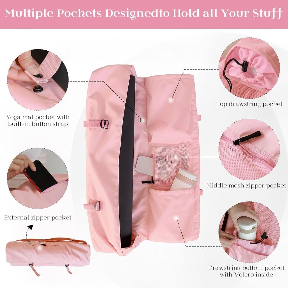 Yoga Mat Bag Carrier - Yeni Tasarım Su Geçirmez Yoga Matı