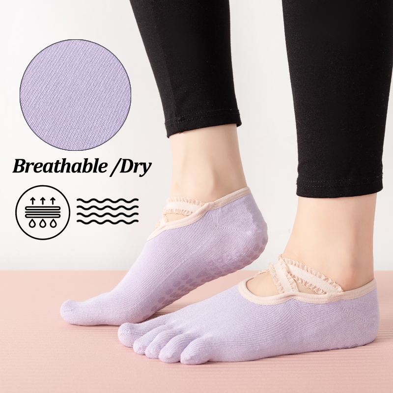 Bayanlar Kaymaz Pilates Çorap  - Pilates Yoga Grip Socks incelemesi ve fiyatı