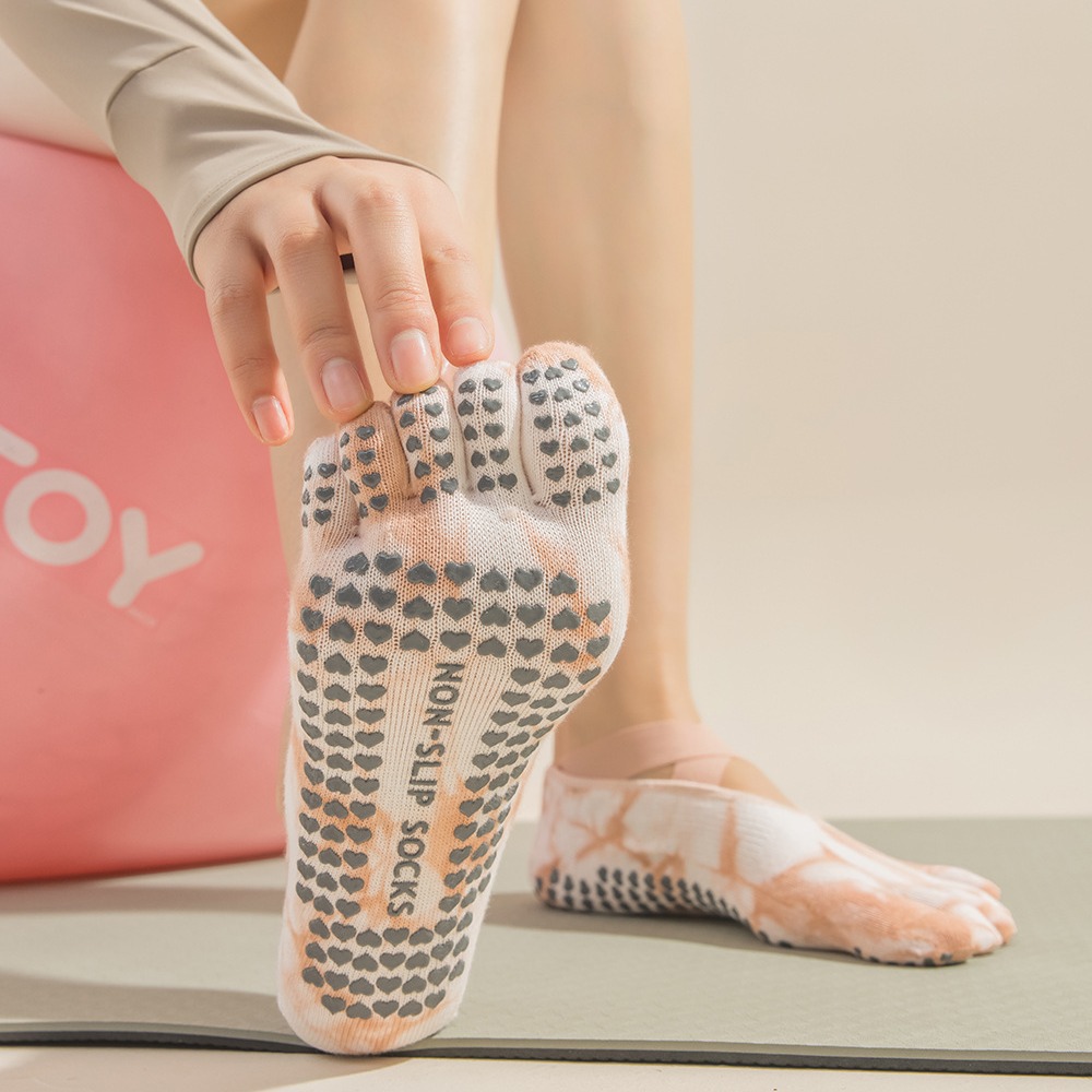 Kadın Tie-Dye Beş Parmaklı Yog - Pilates Yoga Grip Socks incelemesi ve fiyatı