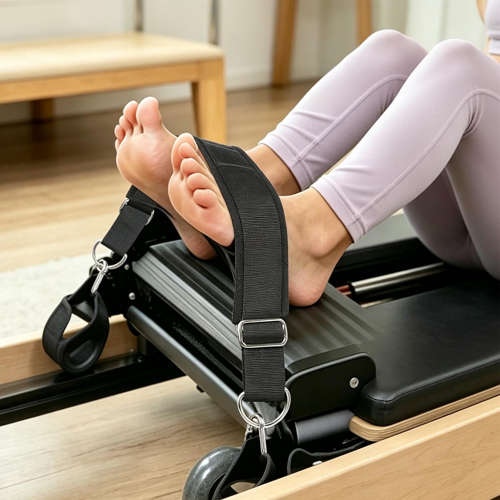 Reformer Ayak Kayışı Çift Döng - Pilates & Yoga Unleashed Studio incelemesi ve fiyatı